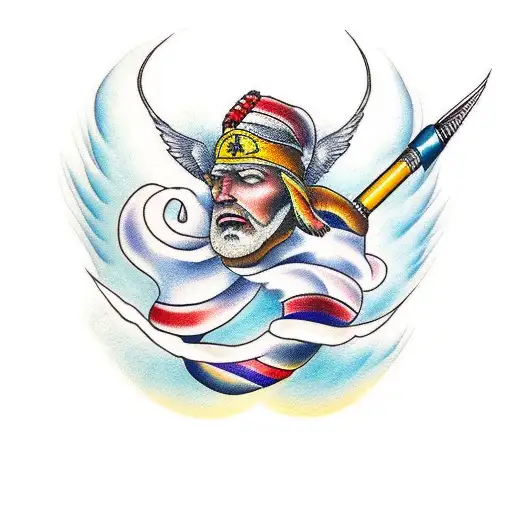 Freedom Endurance Determination tattoo design idea