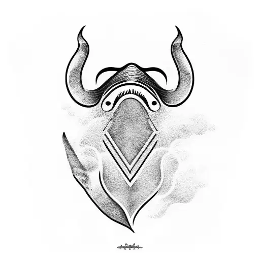 blue whale  tattoo design idea