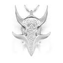 blue whale  tattoo design idea