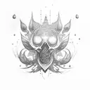 air element tattoo design idea