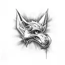 1980's Miami vice tattoo design idea