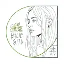 Billie Eilish Lyrics tattoo design idea