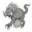 Mara and Morok tattoo design idea