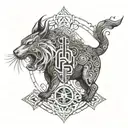 Mara and Morok tattoo design idea