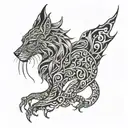 Mara and Morok tattoo design idea