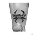 a crab tattoo design idea
