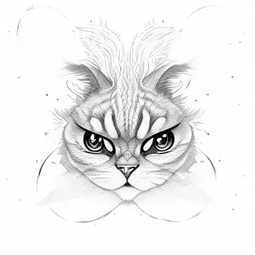 aggressively glassy jumps out of that lashes out tattoo design idea