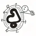 number 8 tattoo design idea