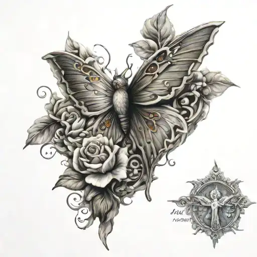 Genesis from the bible verses tattoo design idea