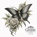 Genesis from the bible verses tattoo design idea