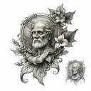 Genesis from the bible verses tattoo design idea