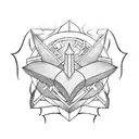 Sword tattoo design idea