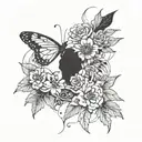 life goes on tattoo design idea