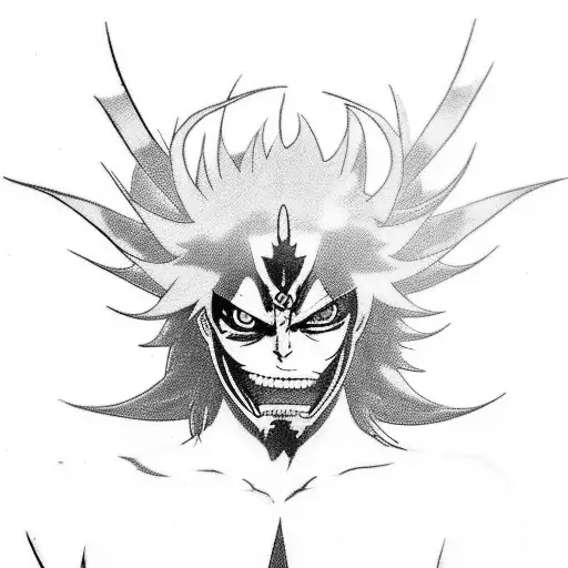 Please generate a tattoo design focused on "The Espadas" from Bleach. The tattoo should capture the essence of the chara tattoo design idea