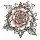 mufc red vil tattoo design idea