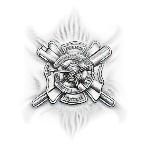Custom Maltese Firefighter Cross with Skin Tear | Tatuajes de bomberos,  Imágenes de bomberos, Tatuajes