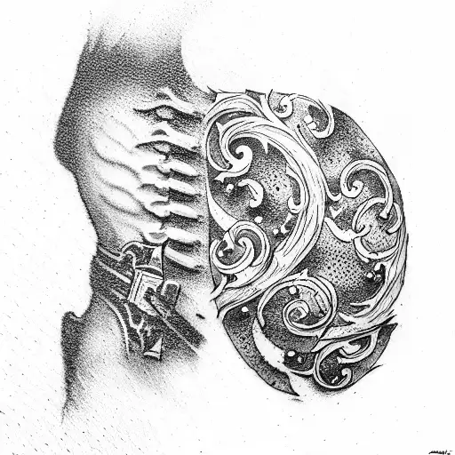 Tombstone movie tattoo design idea