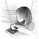 the invisible string book tattoo design idea