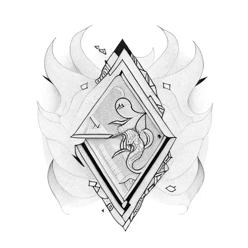 A stylized bookshelf design incorporating elements of dyslexia tattoo design idea