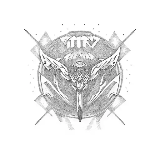 jordan city tattoo design idea