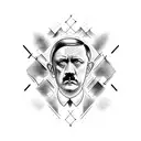 hitler tattoo design idea
