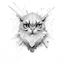 symbol of randomness  tattoo design idea