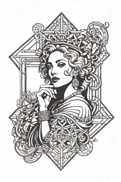 madonna singer logo incorporating elements like official image celebration tour tattoo design idea