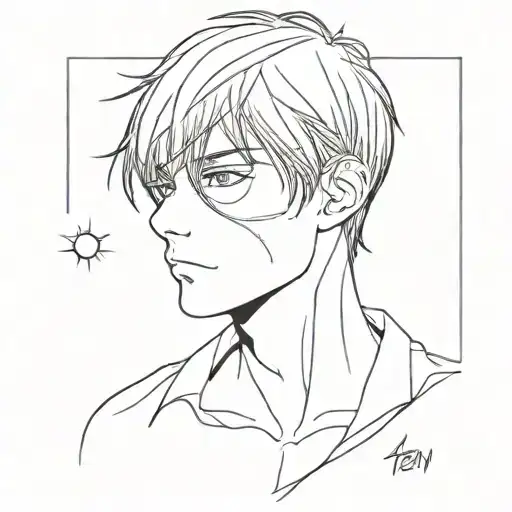 the hum eren eger tattoo design idea