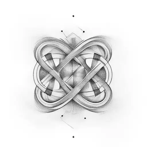 Infinity Symbol tattoo design idea