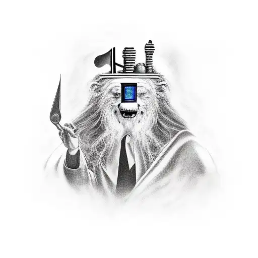 i am the master of my own fate tattoo design idea