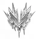 Lightning Bolt tattoo design idea