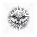 argentina sun tattoo design idea