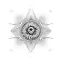 argentina sun tattoo design idea