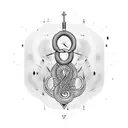 Noose tattoo design idea