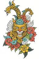 Orlando, Memphis  tattoo design idea