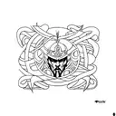 maliketh from elden ring tattoo design idea