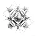 Metatron's Cube tattoo design idea