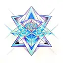 Metatron's Cube tattoo design idea