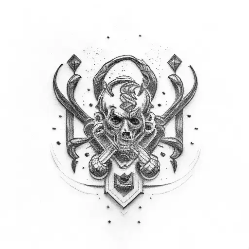 logo rammstein tattoo design idea