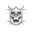 logo rammstein tattoo design idea