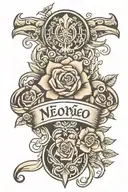 name bracelet tattoo tattoo design idea