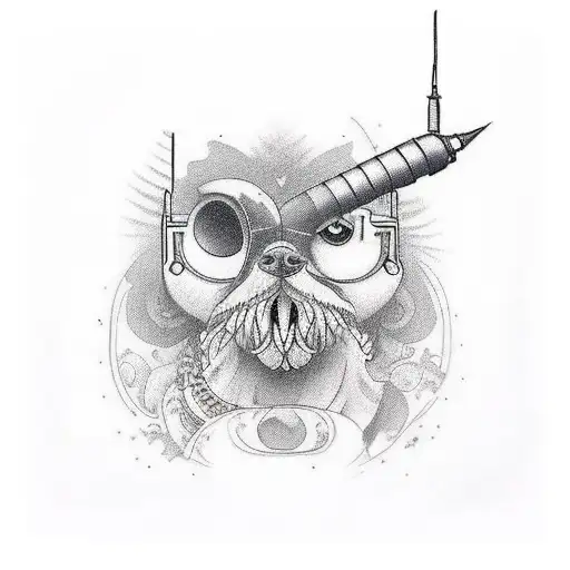 Motivation qoute ' be willing to work alone because many who started with ypu wont finish with you' on a scroll tattoo design idea