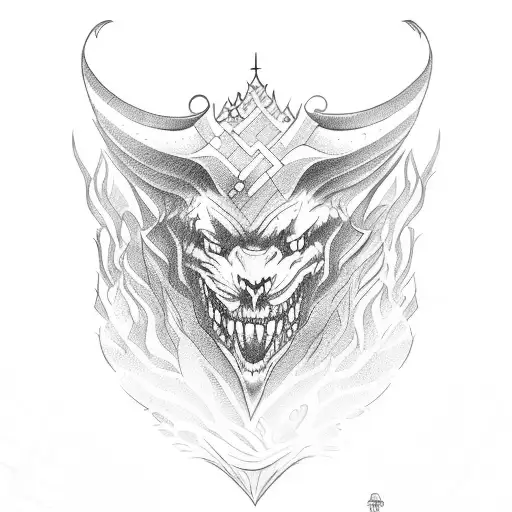 have fun storming the castle  tattoo design idea