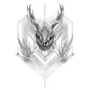 Blessed tattoo design idea