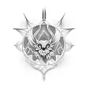 Blessed tattoo design idea