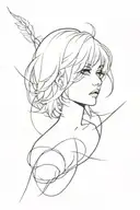 Emo tattoo design idea