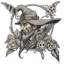 the wanderer tattoo design idea