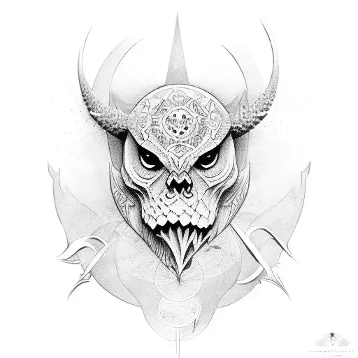 santo grial tattoo design idea