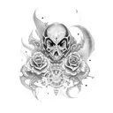 santo grial tattoo design idea