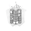 Failed tetris game tattoo design idea